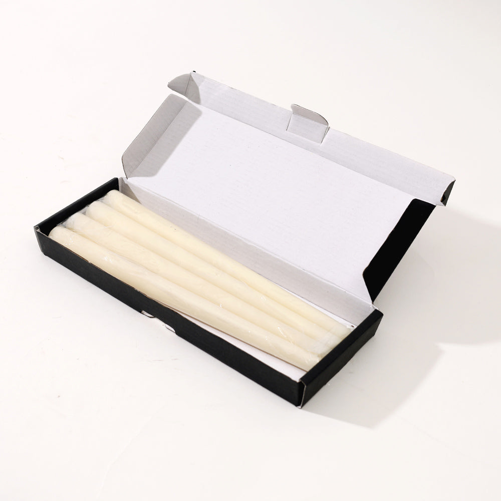 Cero Taper Candles Tall, Set of 4 - Cream