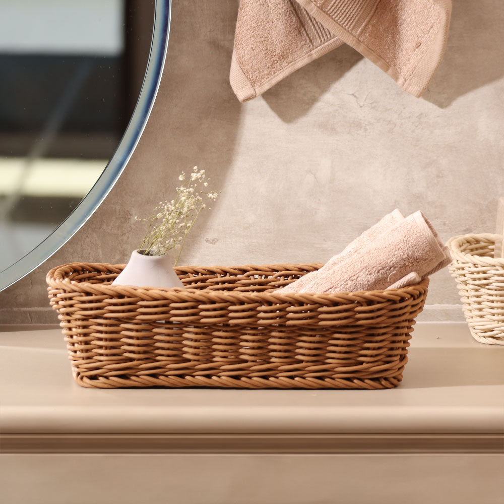 Cesta Rectangular Basket Medium - Khaki