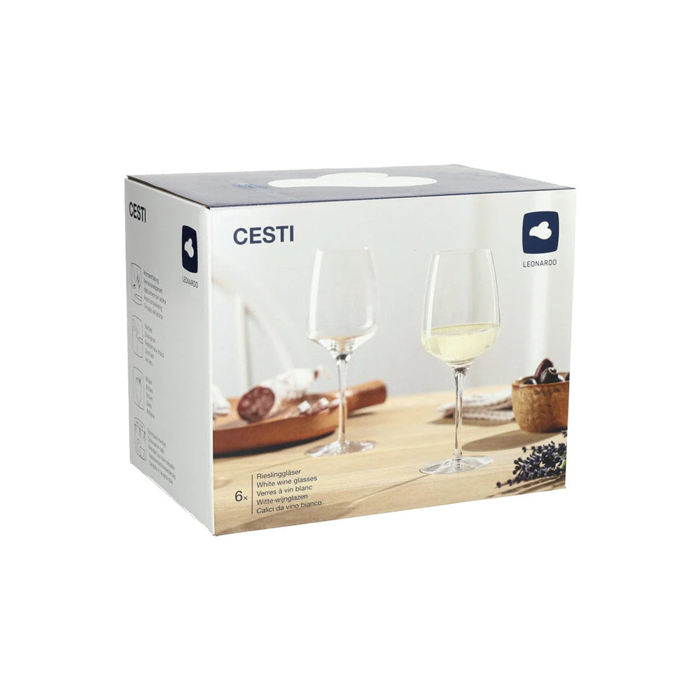 Cesti Riesling Glasses 280ml, Set of 6