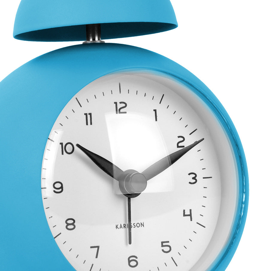 Chaplin Alarm Clock - Bright Blue