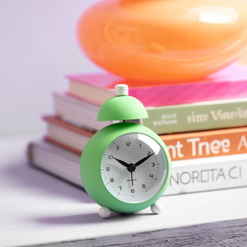 Chaplin Alarm Clock - Bright Green