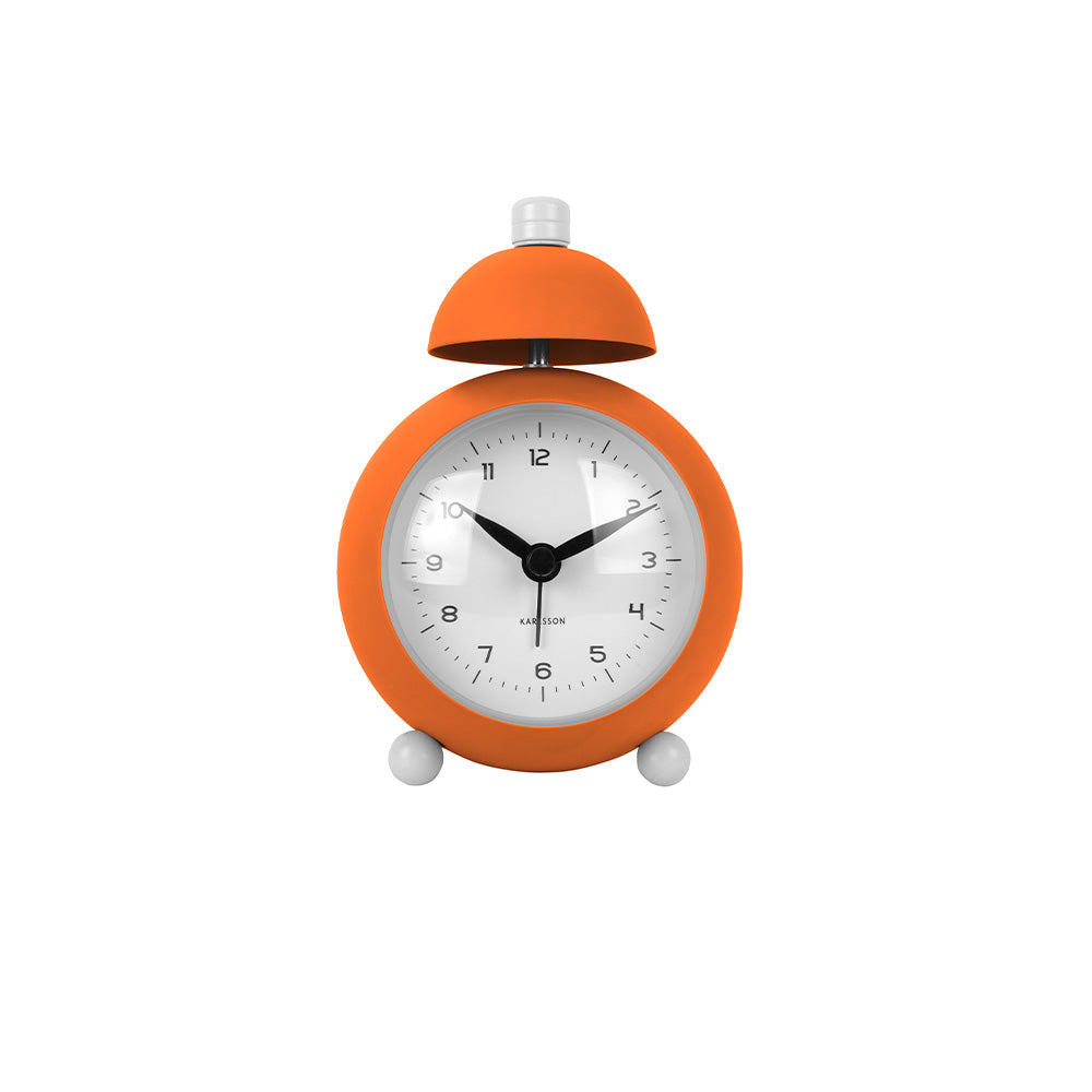 Chaplin Alarm Clock - Bright Orange