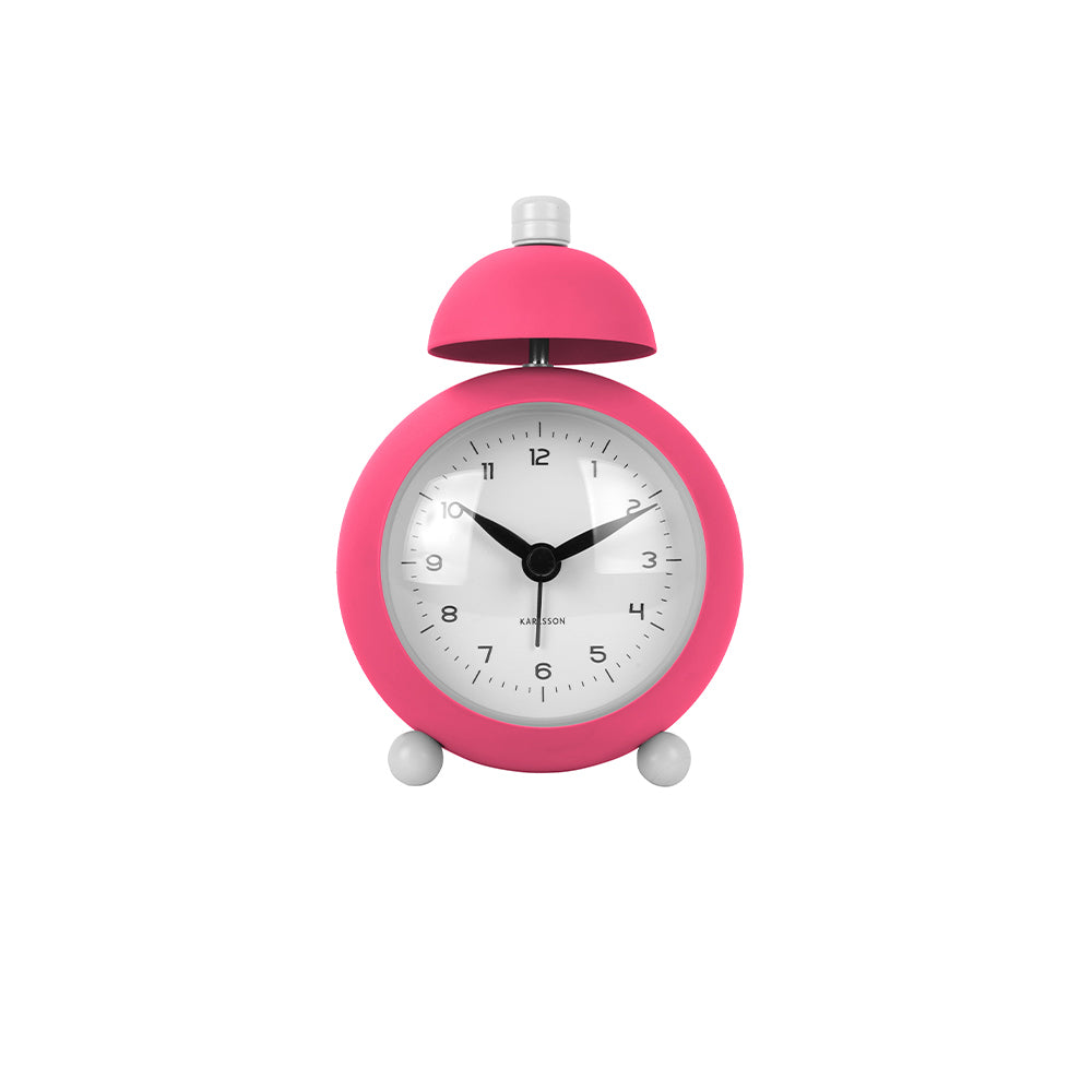 Chaplin Alarm Clock - Bright Pink