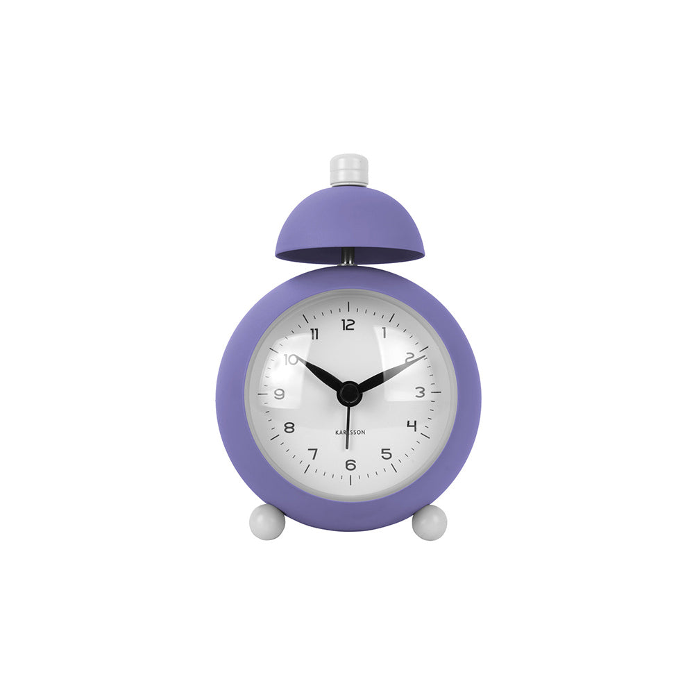Chaplin Alarm Clock - Bright Purple