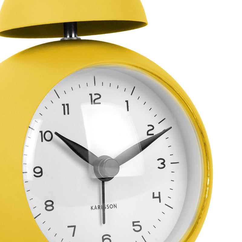 Chaplin Alarm Clock - Bright Yellow