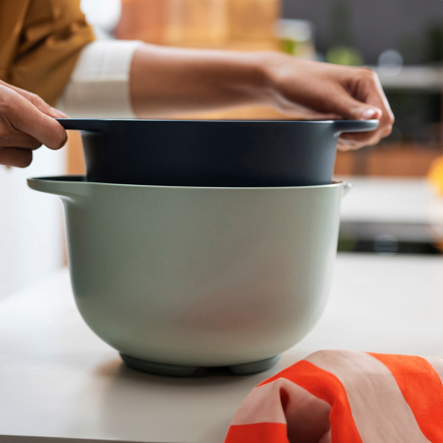 Chef It Mixing Bowl with Lid 1500ml - Nordic Sage