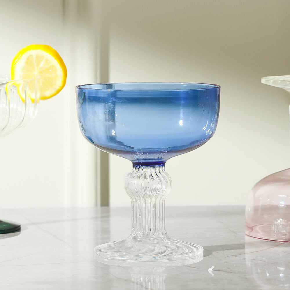 Cheri Dessert Cups, Set of 2 - Blue