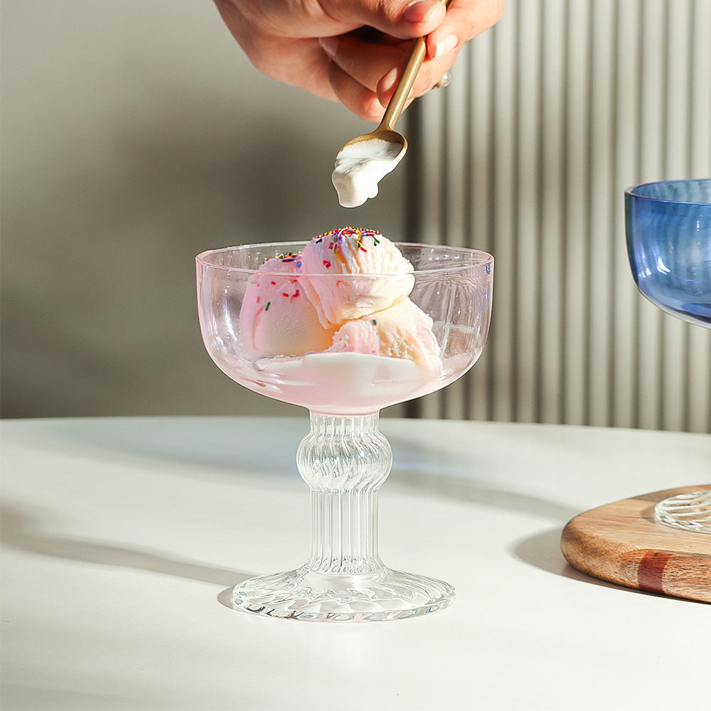 Cheri Dessert Cups, Set of 2 - Pink