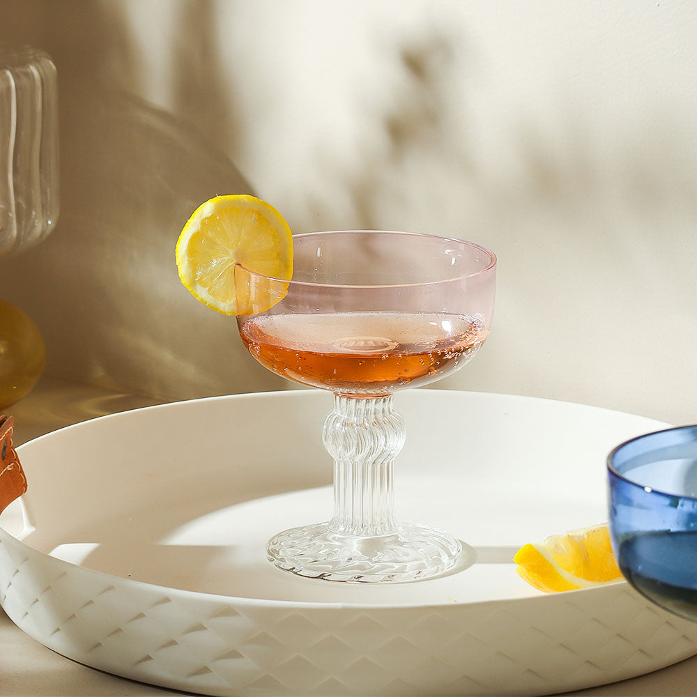 Cheri Dessert Cups, Set of 2 - Pink