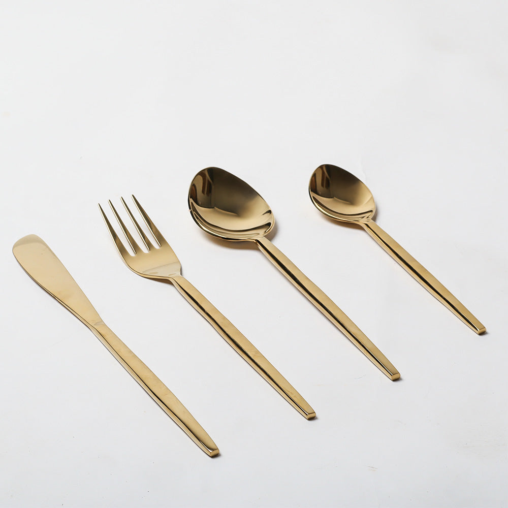 Barot 24-piece Cutlery Set - Gold