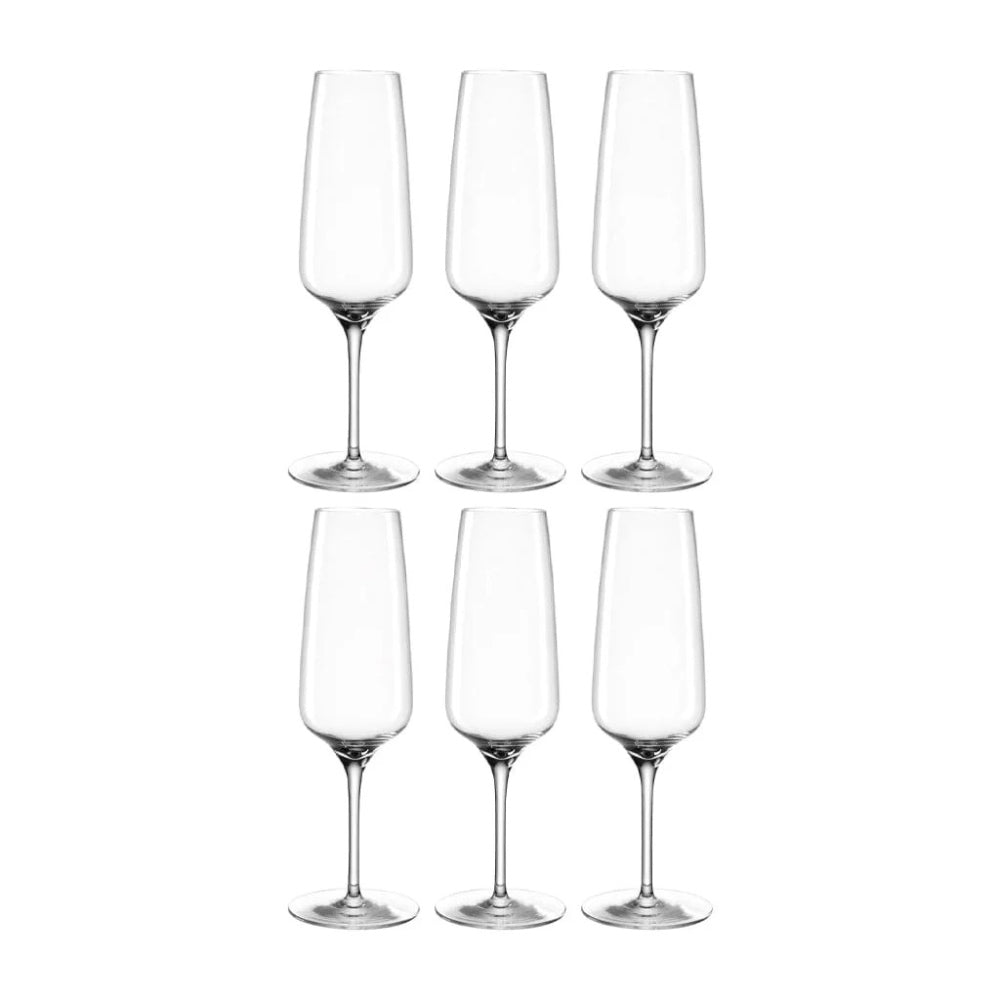 Cesti Champagne Glasses 240ml, Set of 6