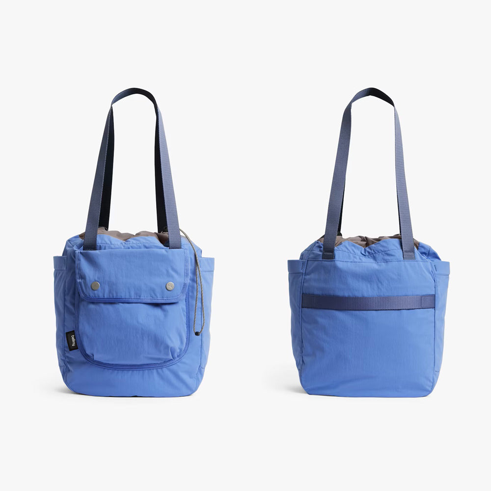 Cinch Tote Bag - Denim Blue