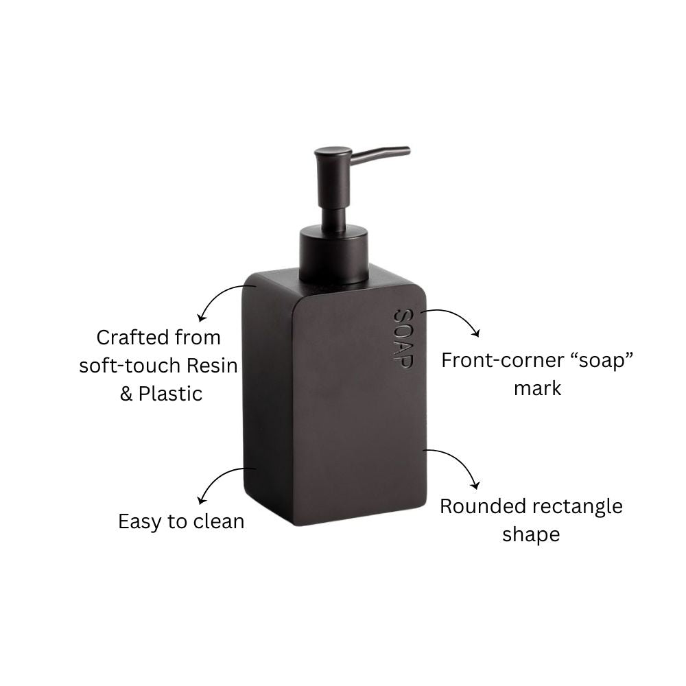 Cinch Soap Dispenser - Black