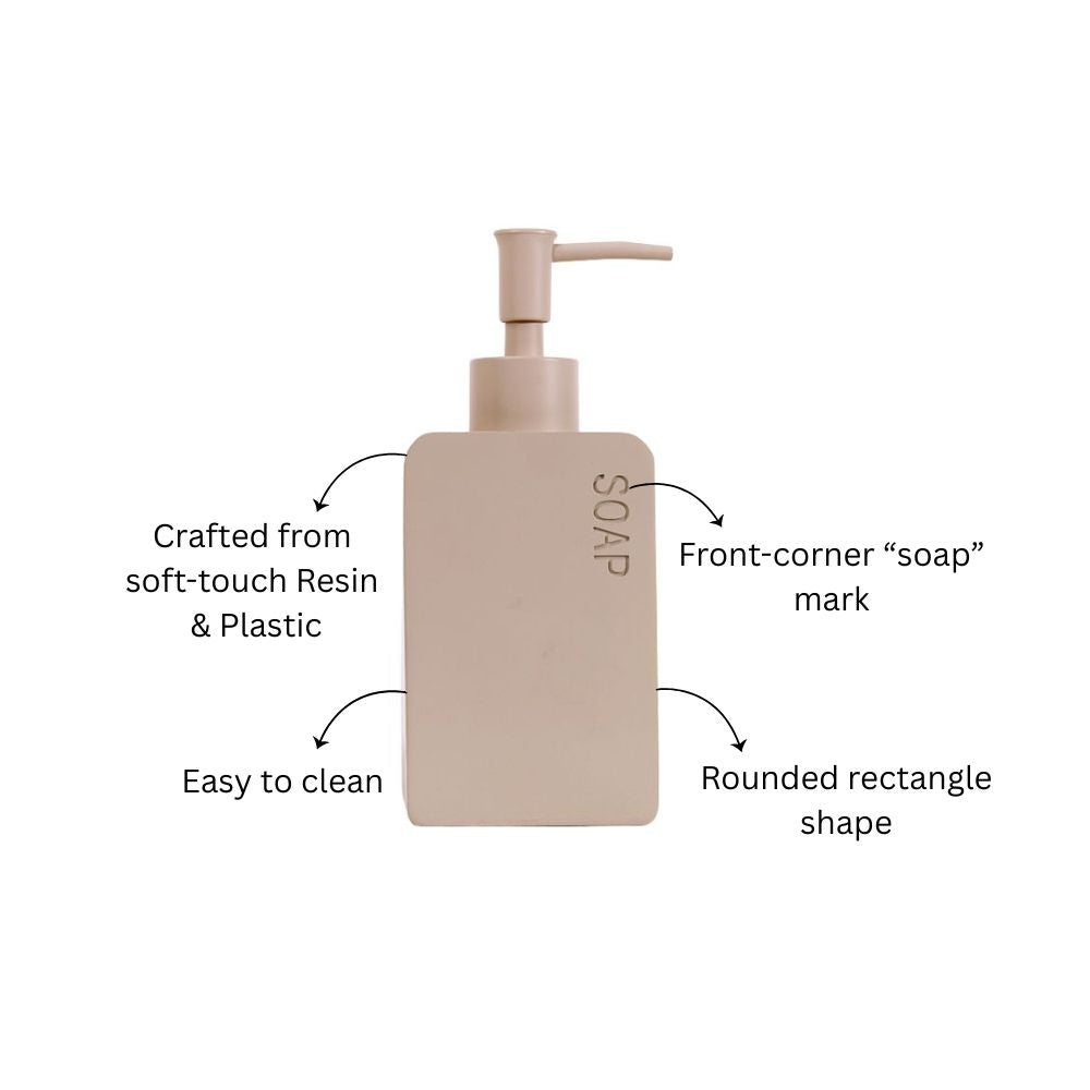 Cinch Soap Dispenser - Greige