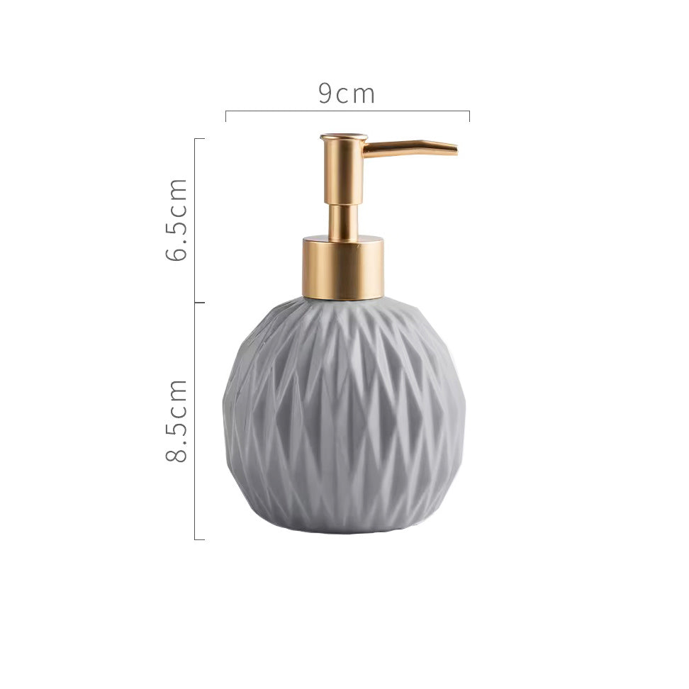 Circ Soap Dispenser - Light Grey