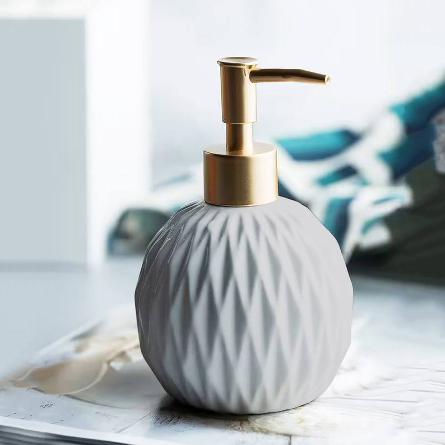 Circ Soap Dispenser - Light Grey