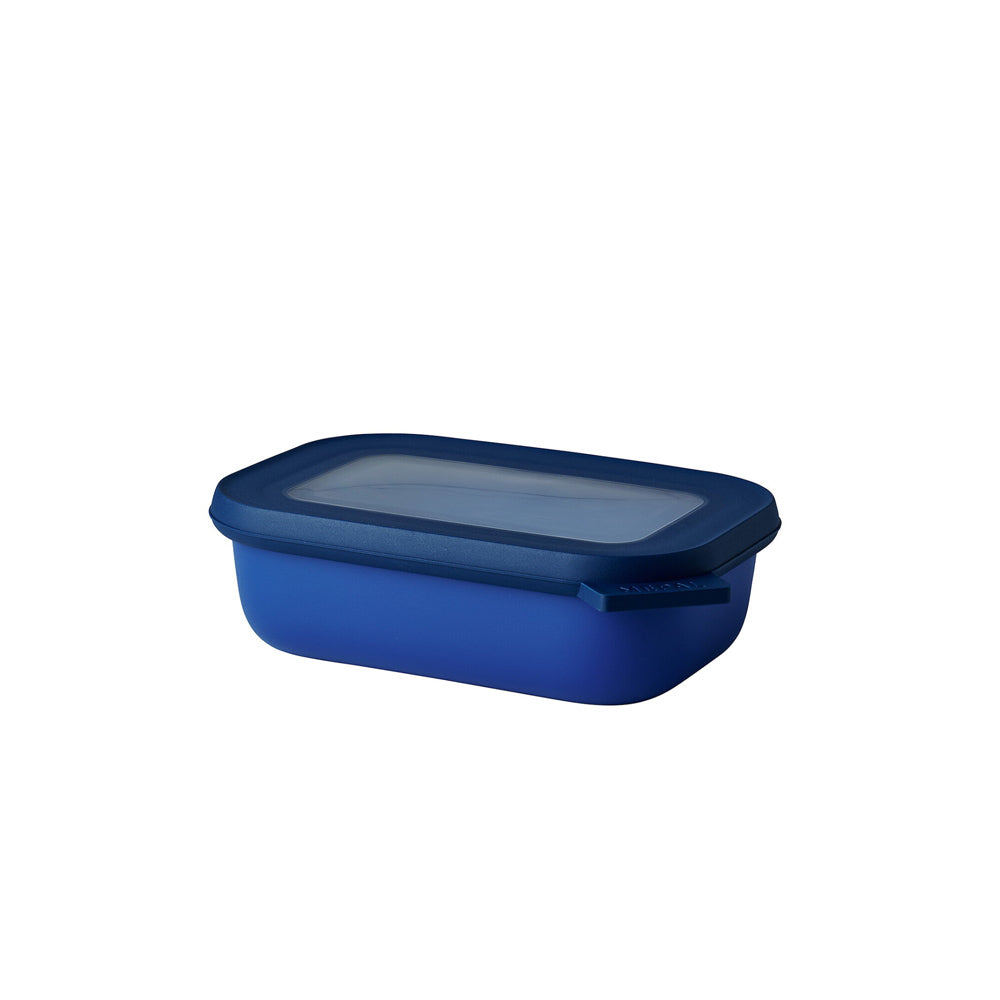 Cirqula Rectangular Storage Box 1000ml - Vivid Blue