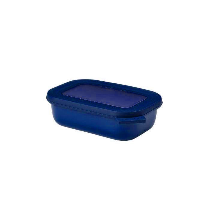 Cirqula Rectangular Storage Box 500ml - Vivid Blue