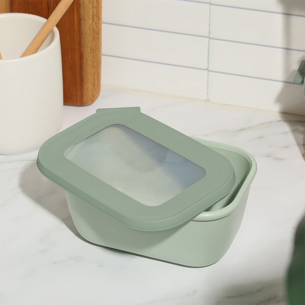 Cirqula Rectangular Storage Box 750ml - Nordic Sage