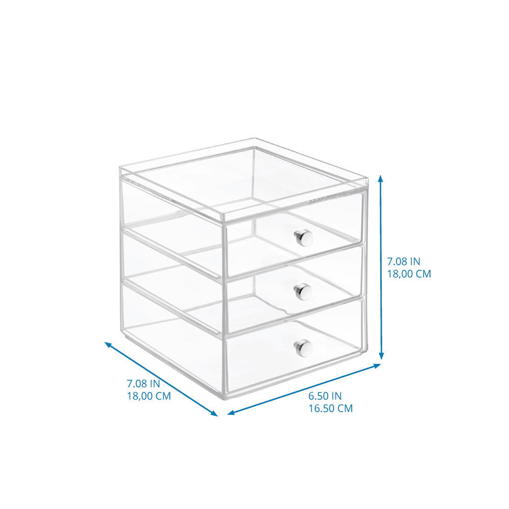 Clarity 3 Drawer Organiser