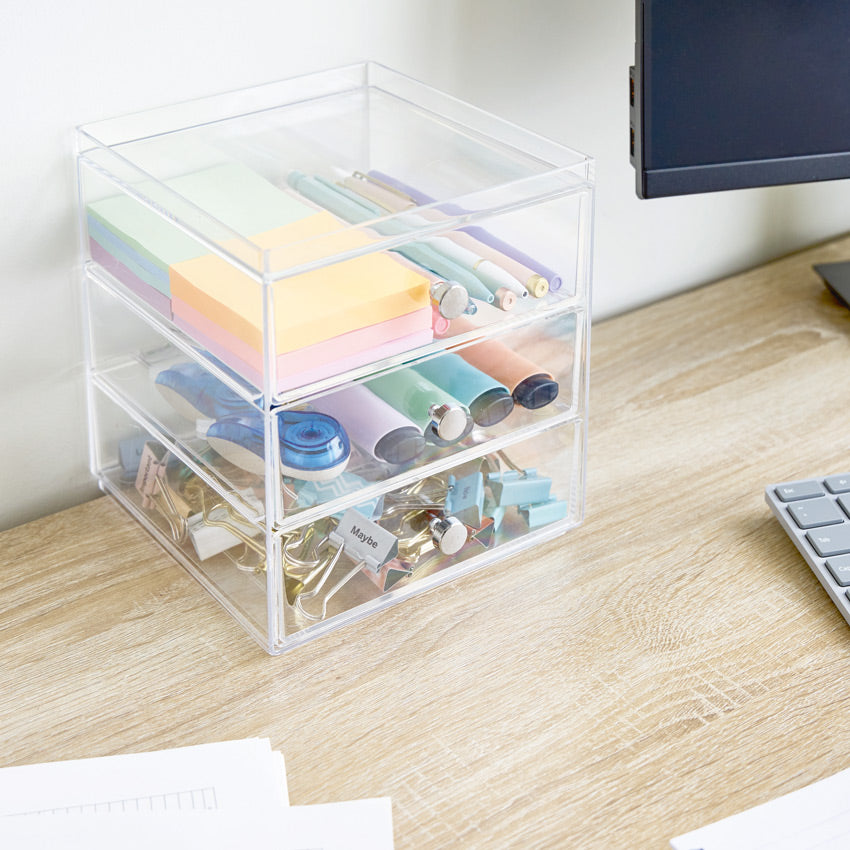 Clarity 3 Drawer Organiser