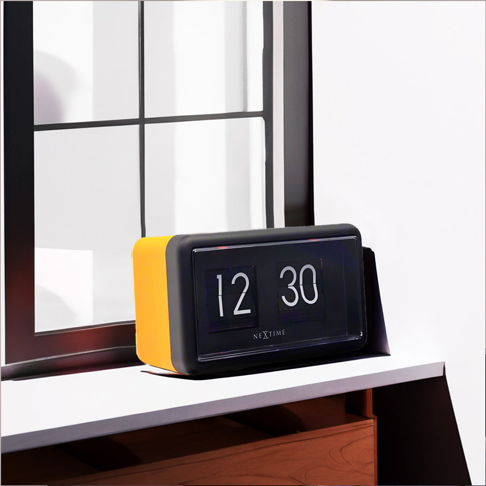 Classic Flip Clock - Orange