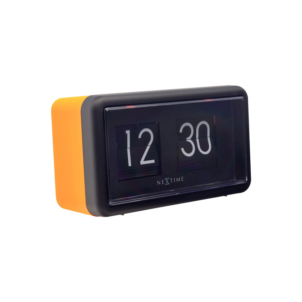 Classic Flip Clock - Orange