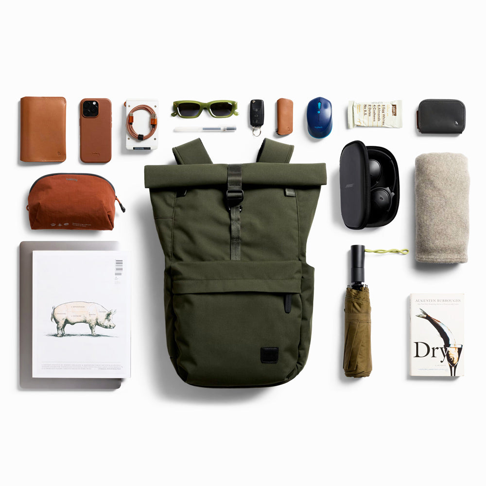 Classic Rolltop Backpack 26L - Olive