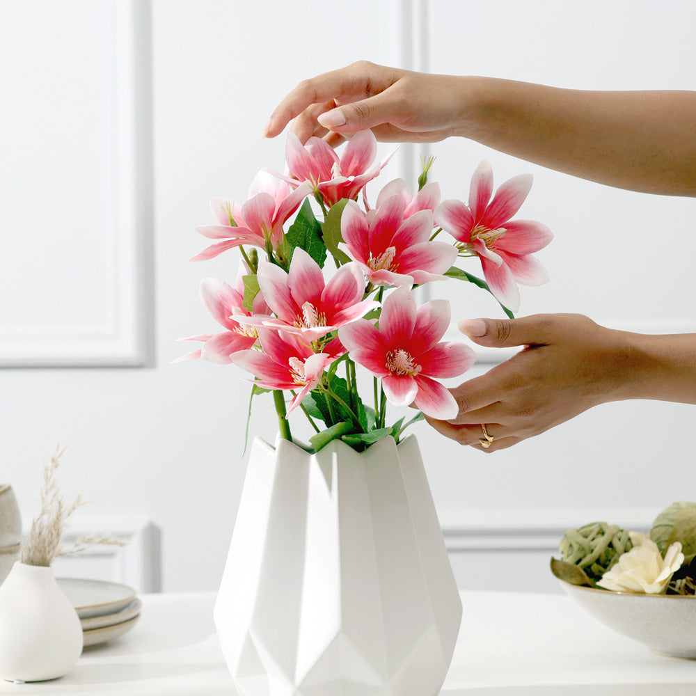 Clematis Faux Stem - Dark Pink