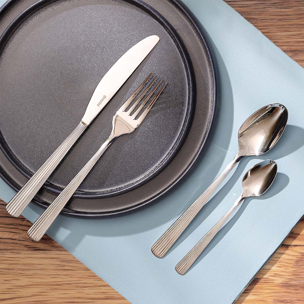 Cleo 24-Piece Cutlery Set - Stainless Steel