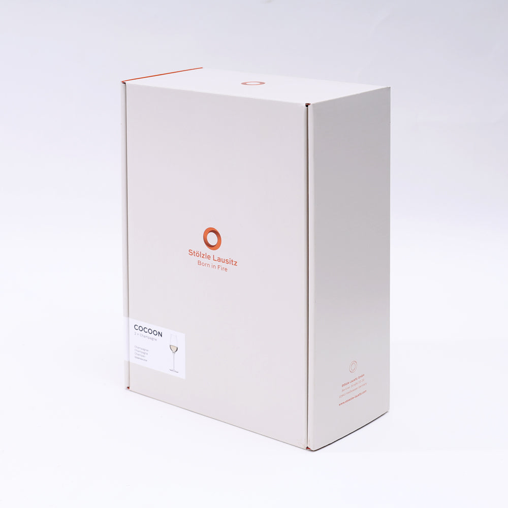 Cocoon Champagne Glasses 340ml, Set of 2