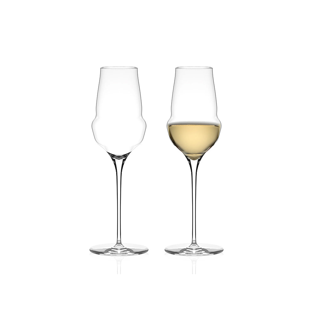 Cocoon Champagne Glasses 340ml, Set of 2
