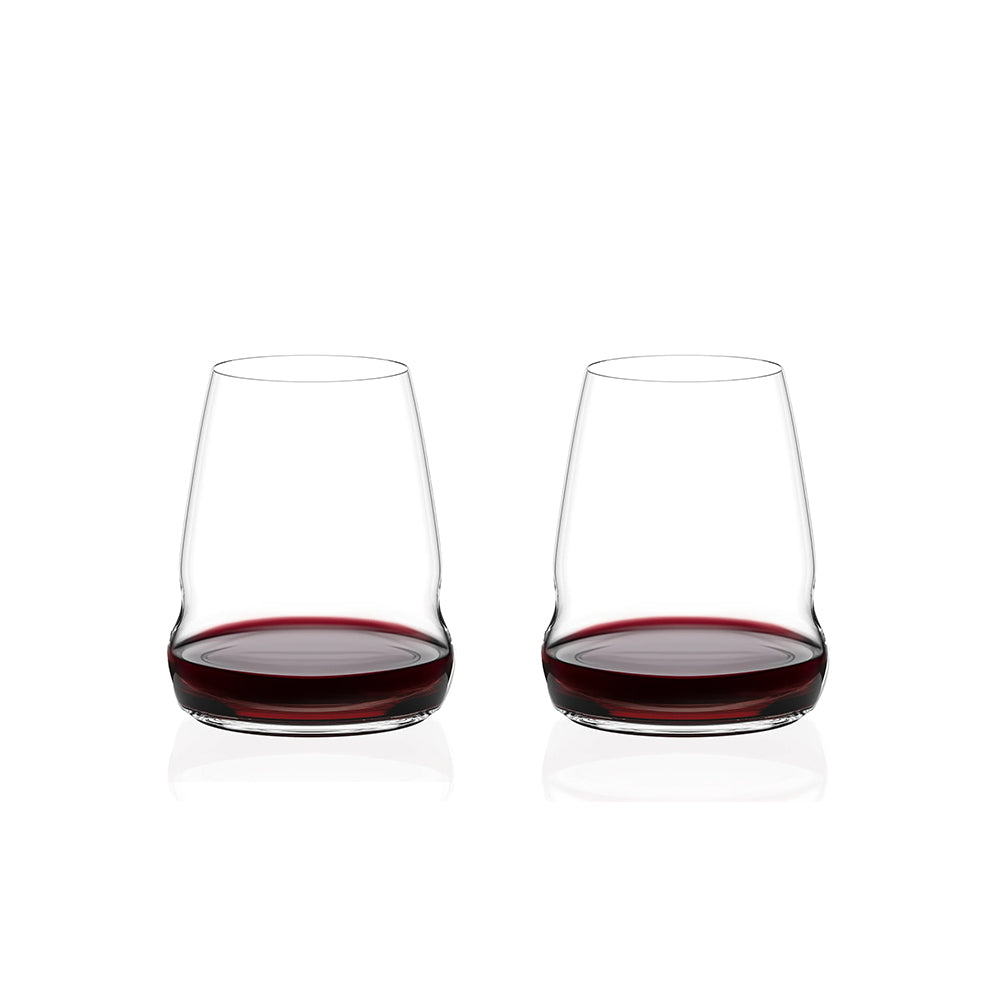 Cocoon Stemless Wine Glasses 555ml, Set of 2