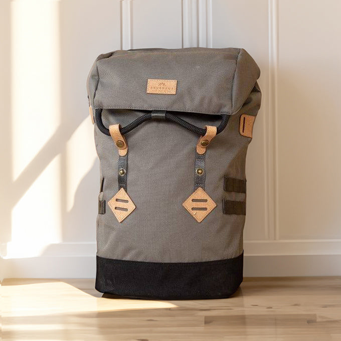 colorado leather backpack bags Rockies Pro Waxed Canvas everyday look Colorado Tan Leather Backpack Handbag