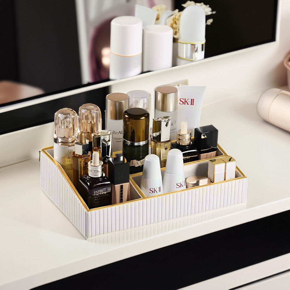 Columns Cosmetics Organiser - Ivory