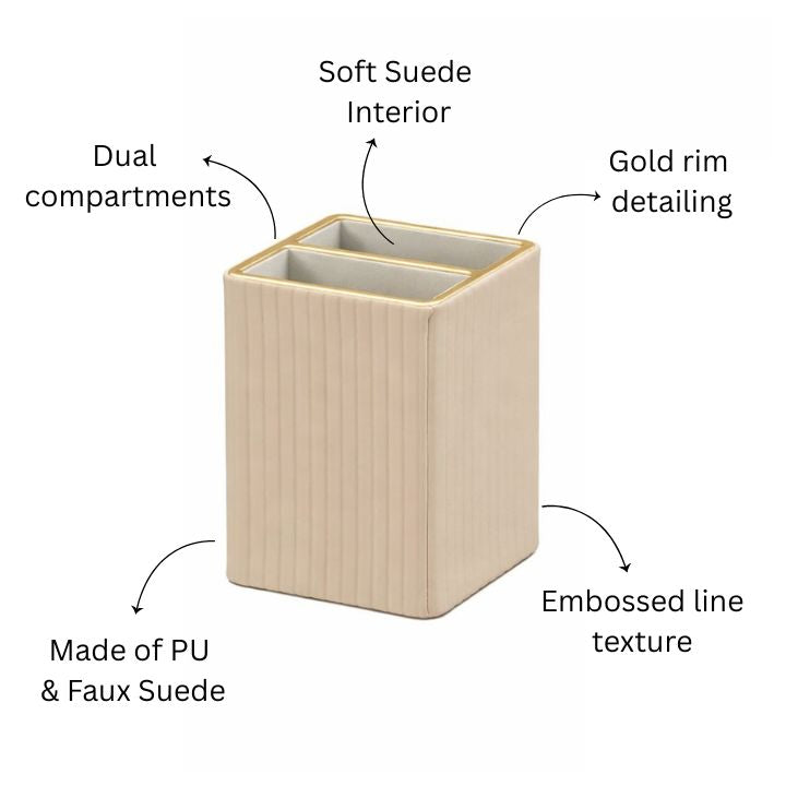 Columns Multi-purpose Holder - Taupe