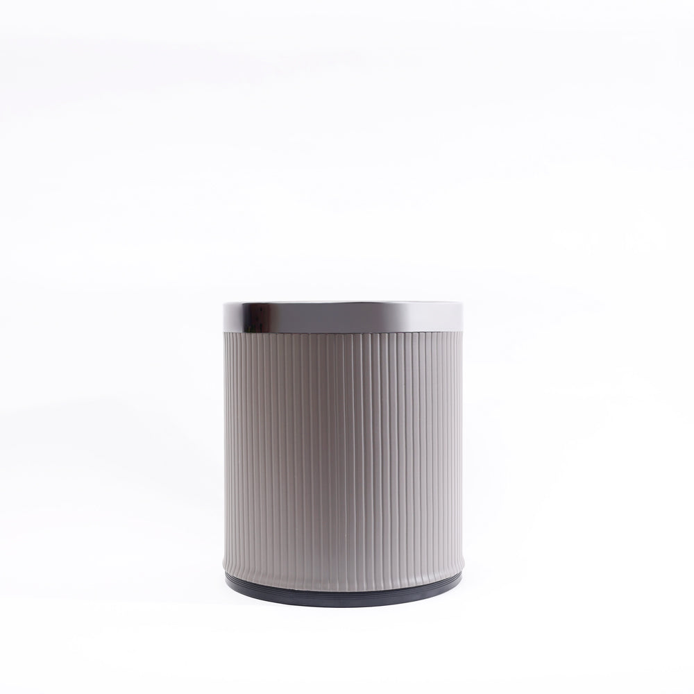 Columns Waste Bin 10L - Grey & Steel