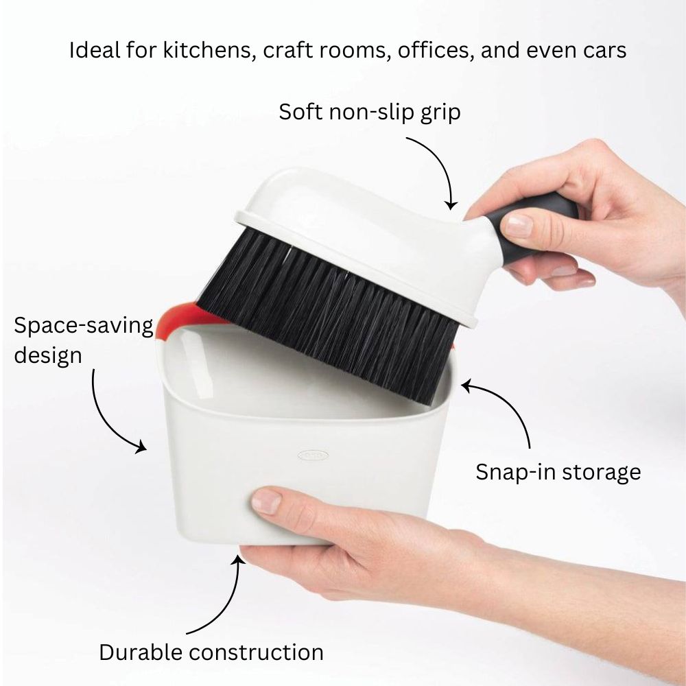 Compact Dustpan & Brush Set