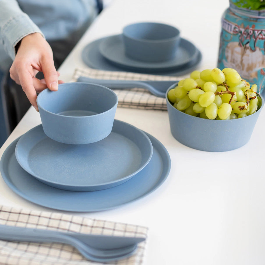 Connect Medium Bowls, Set of 2 - Blue