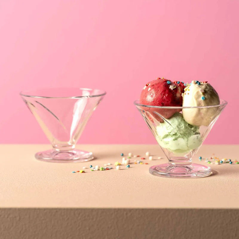 Cono Ice Cream Bowls Short, Set of 4