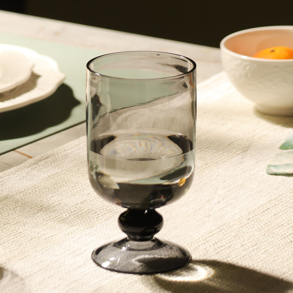 Copa Tall Glasses, Set of 2 - Smoke