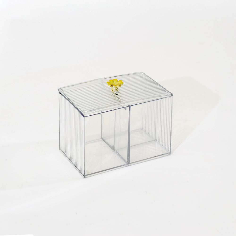 Cora Multi-compartment Storage Box - Clear