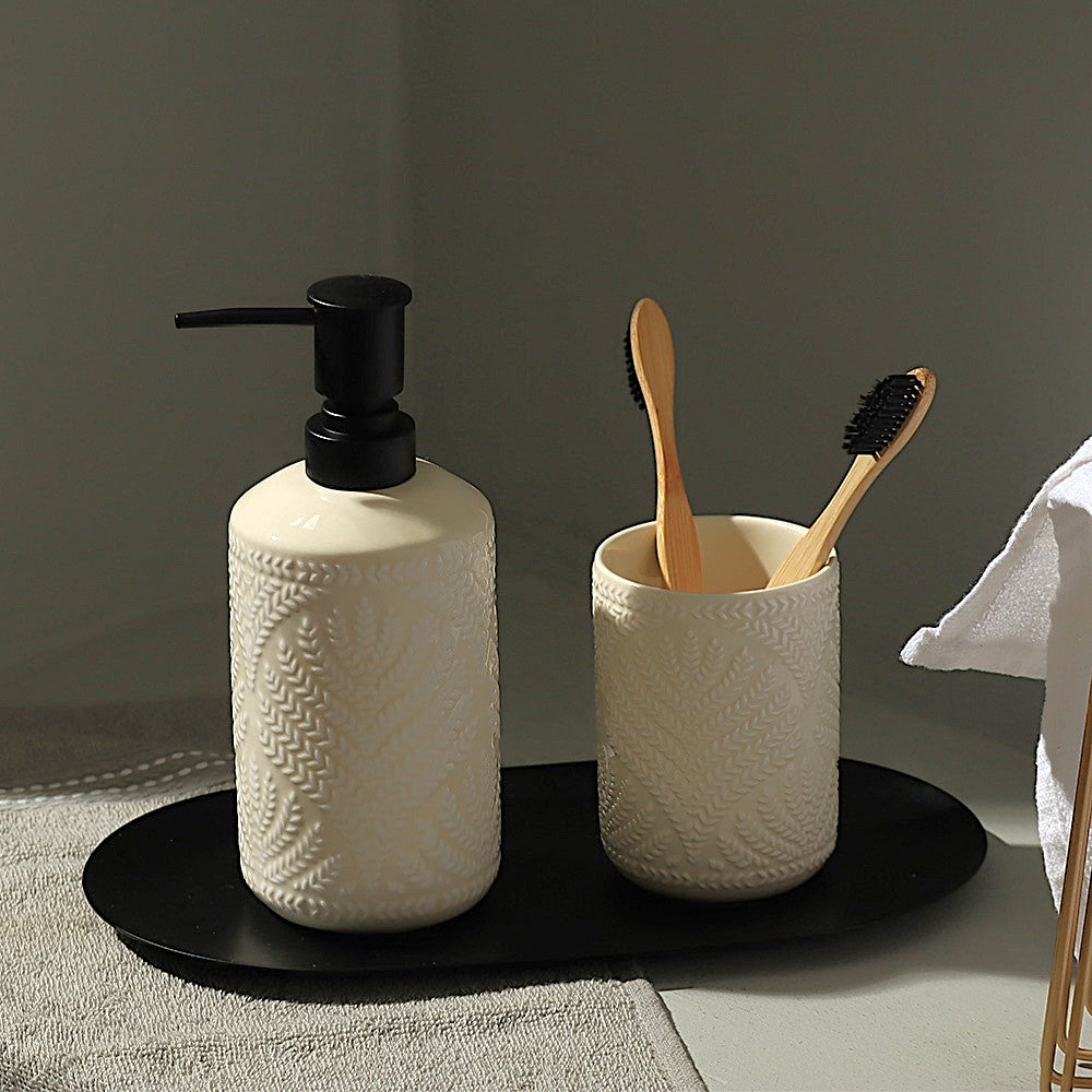 Coral 2-piece Bathroom Set - Ivory