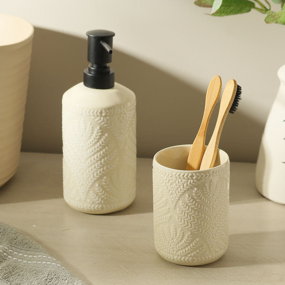 Coral 2-piece Bathroom Set - Ivory