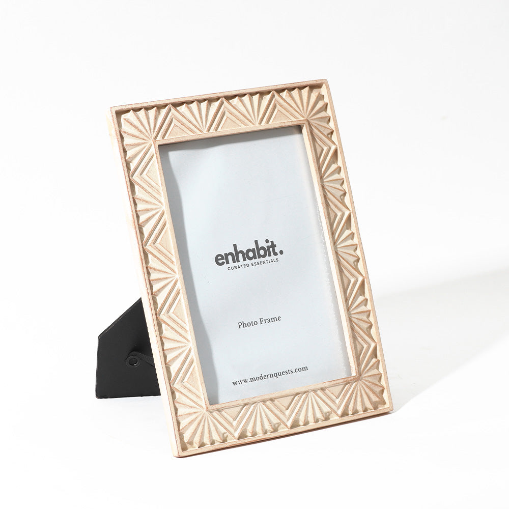 Cornice Photo Frame Large - Vintage Beige
