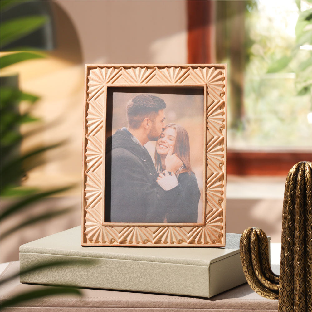 Cornice Photo Frame Large - Vintage Beige