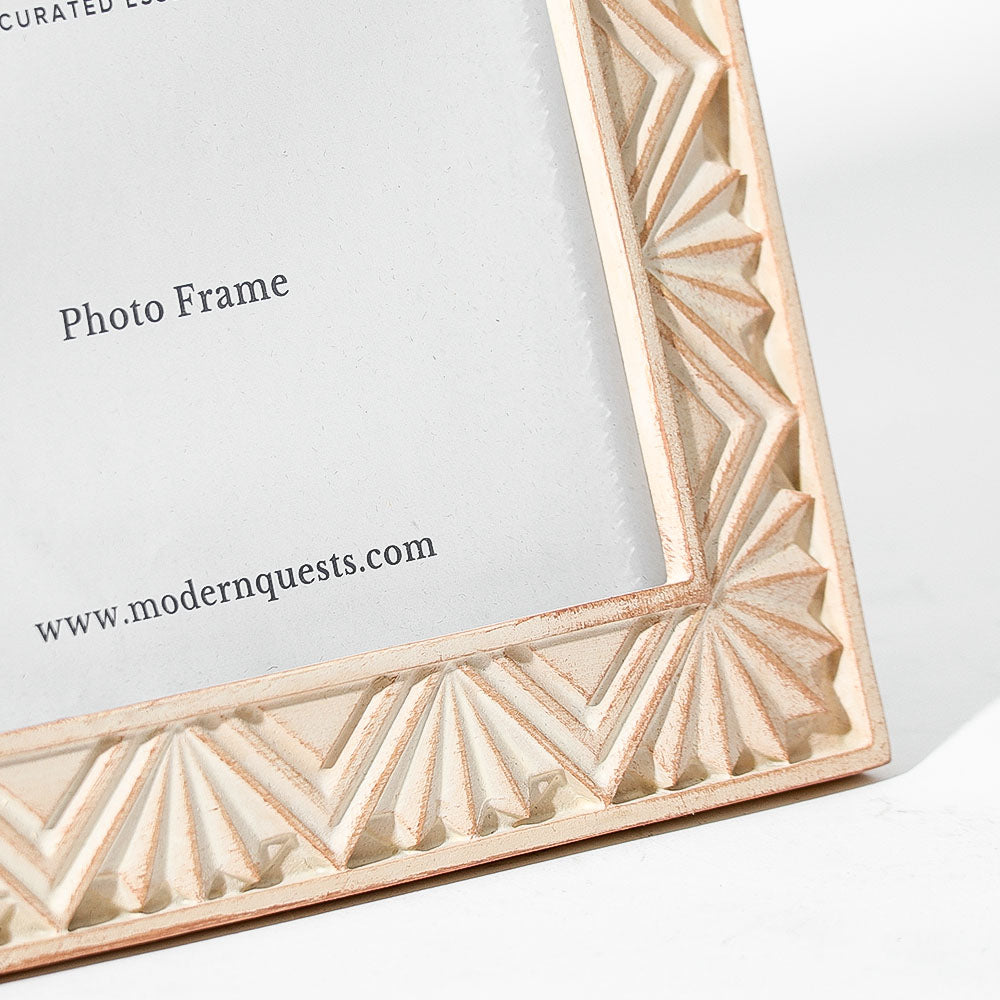 Cornice Photo Frame Large - Vintage Beige