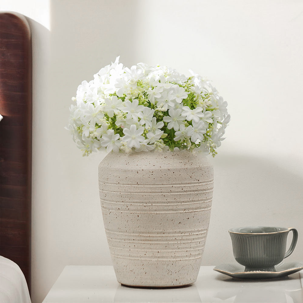 Cosmos Faux Bunch - White