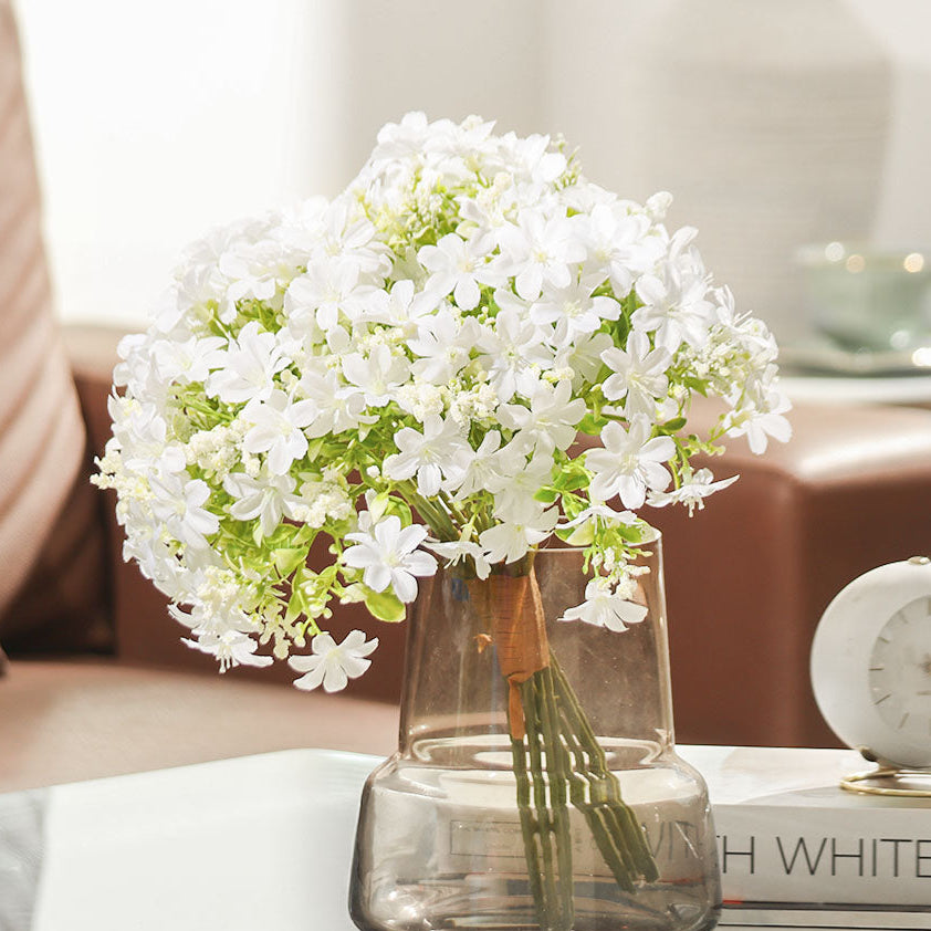 Cosmos Faux Bunch - White