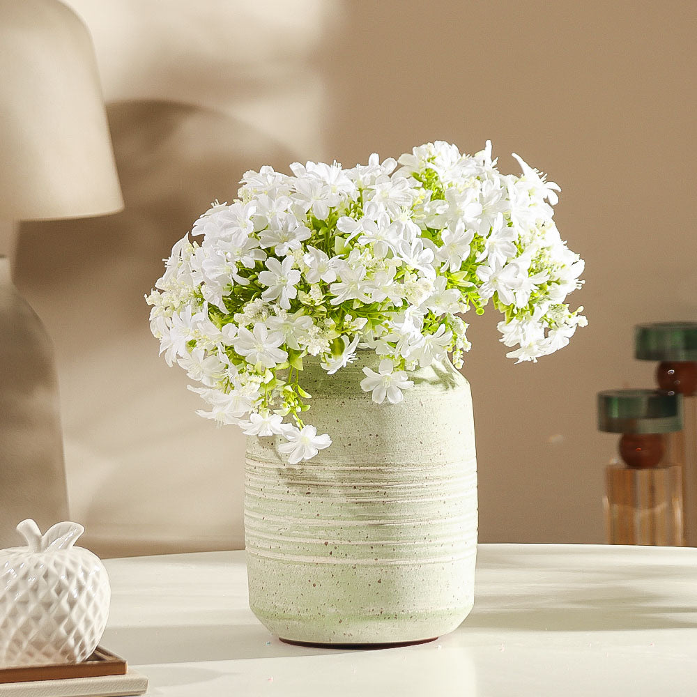 Cosmos Faux Bunch - White